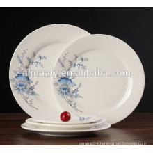 good quality restaurant dinner plate round shape